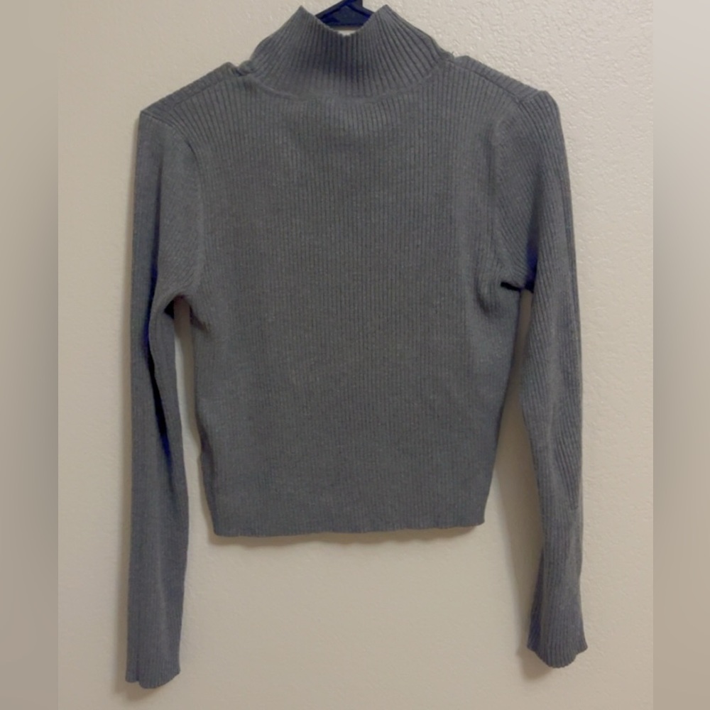 Pink Republic Gray Turtleneck